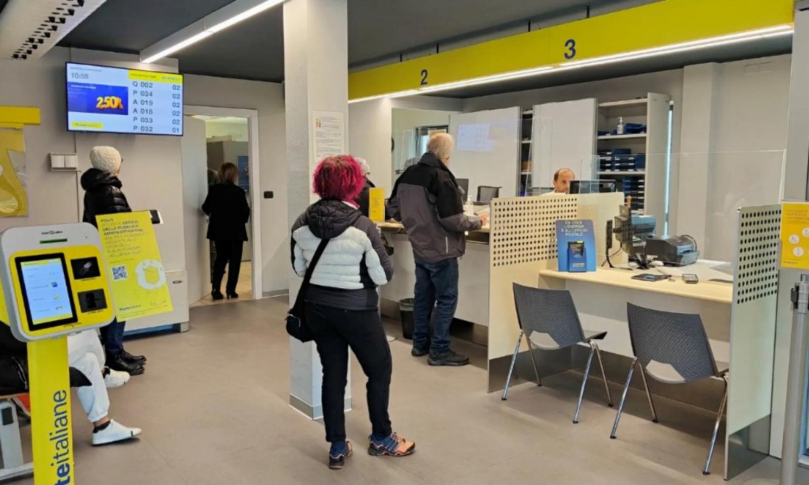 Oggi riapre l&rsquo;ufficio postale rinnovato