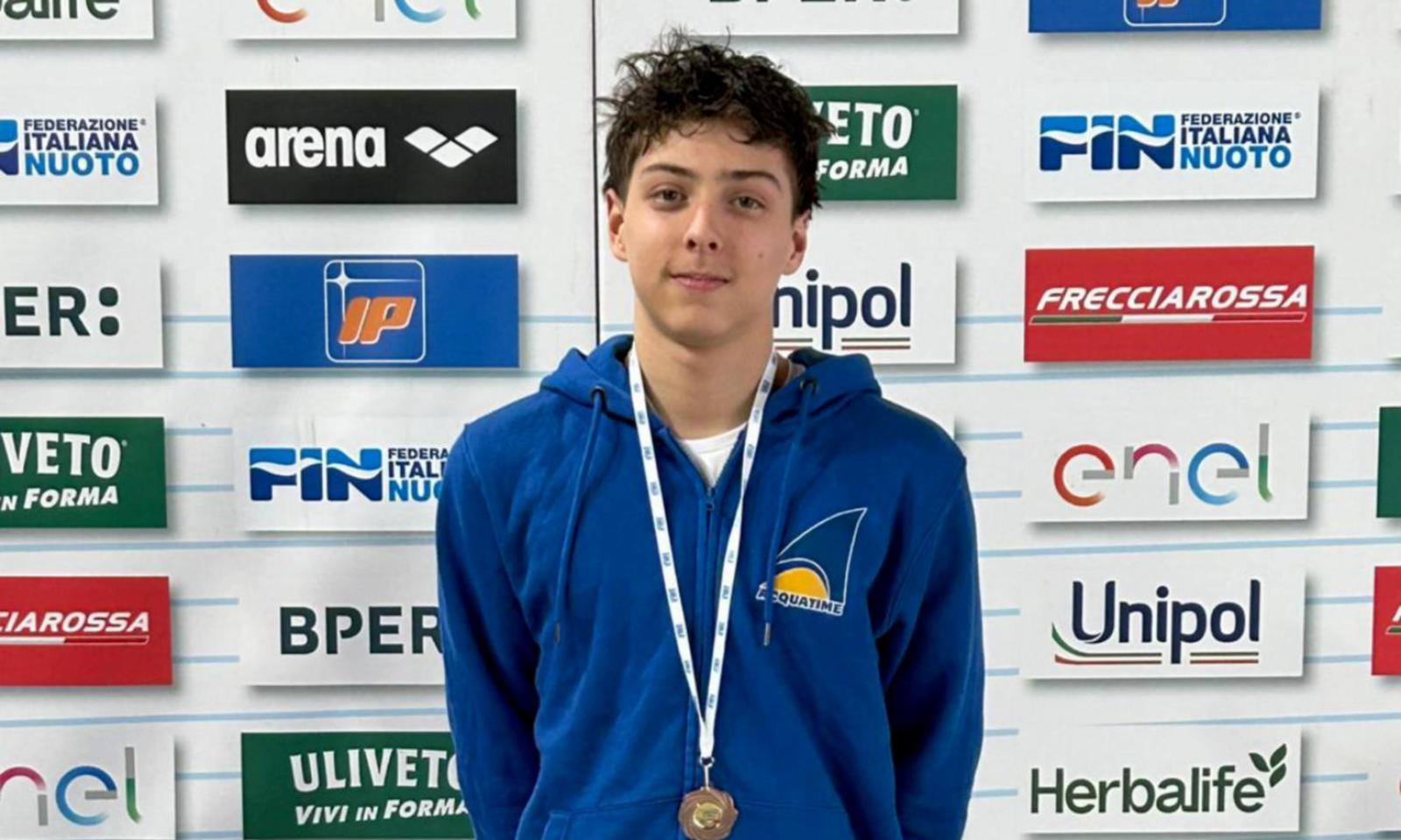 Bonvento sul podio dei 200 farfalla 