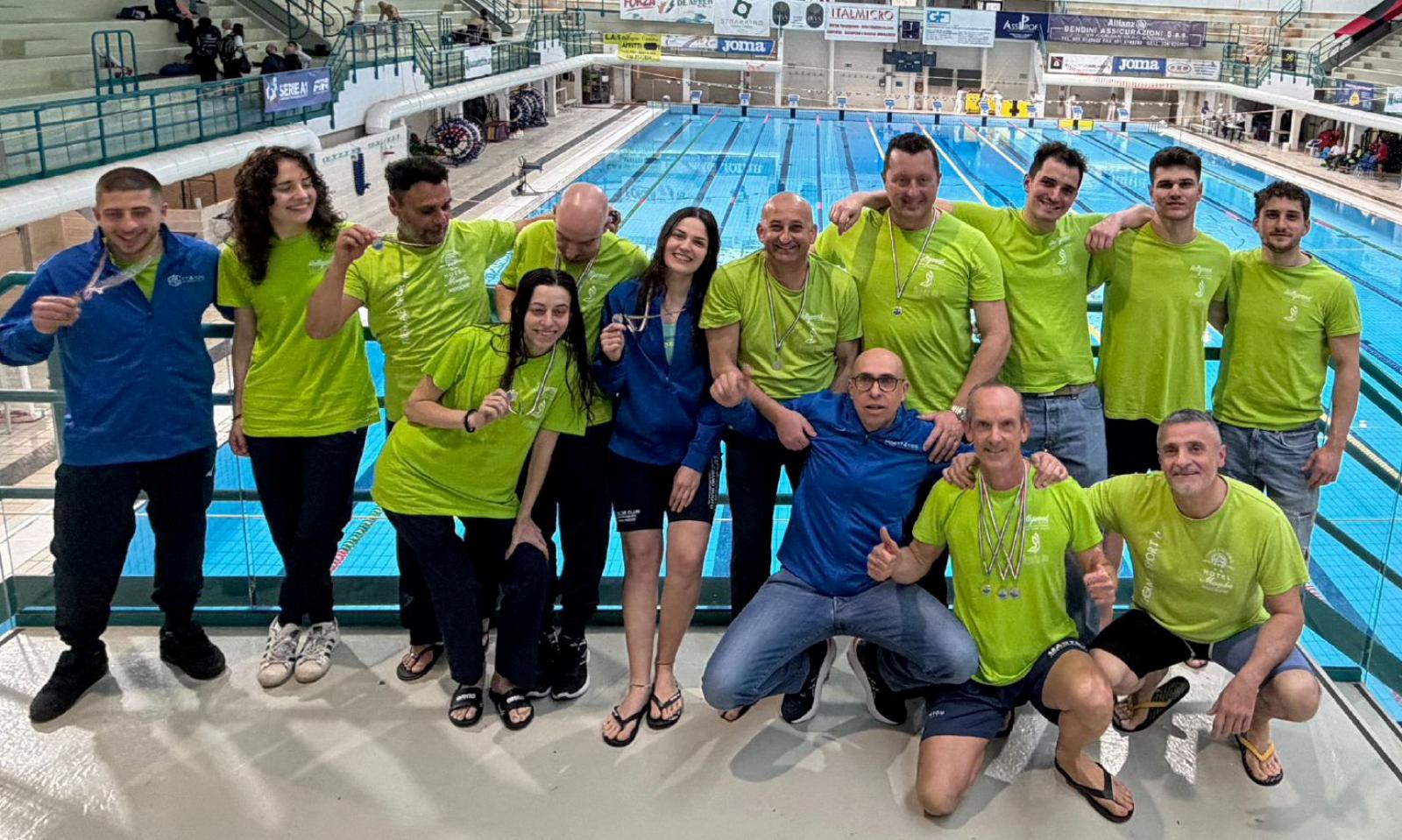 Thermae Sport domina in vasca