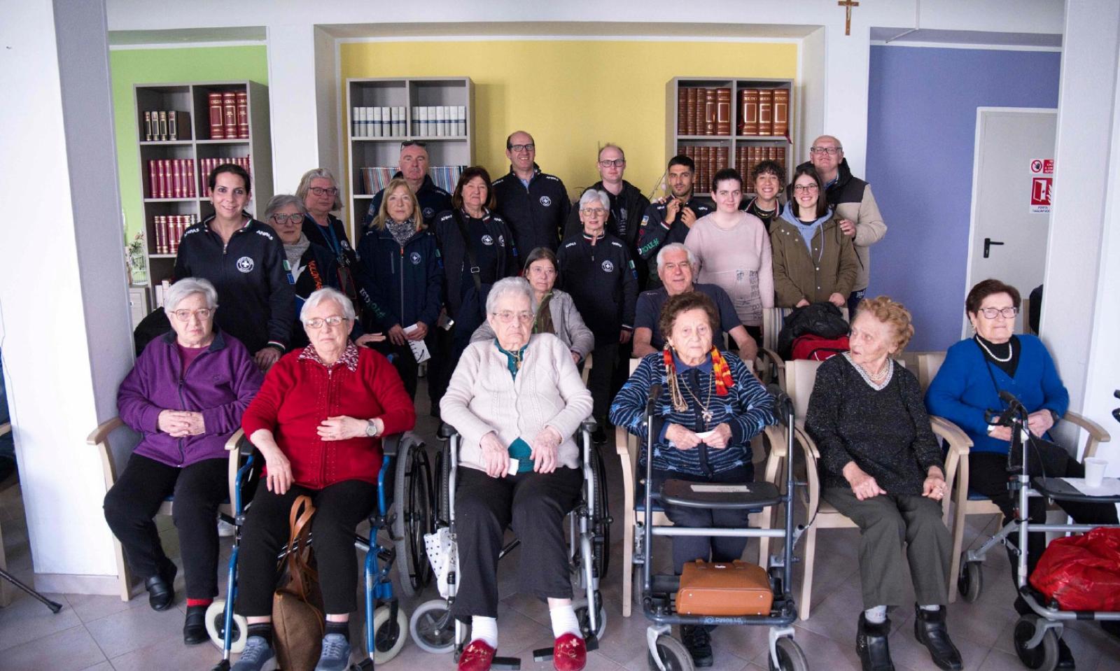 Croce Verde in casa di riposo: &ldquo;Un semplice, grande, grazie&rdquo;