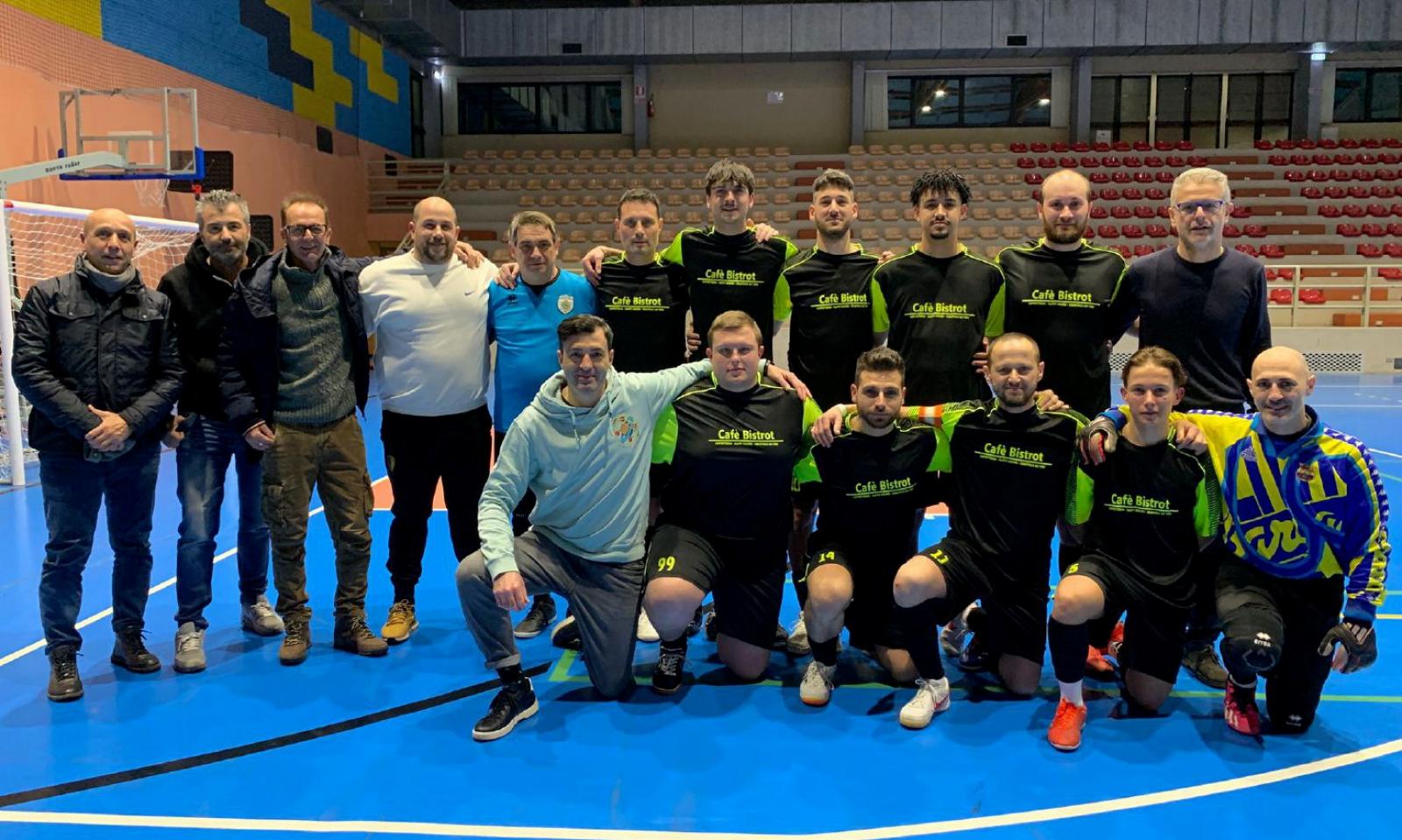 Primo sorriso per il Contarina