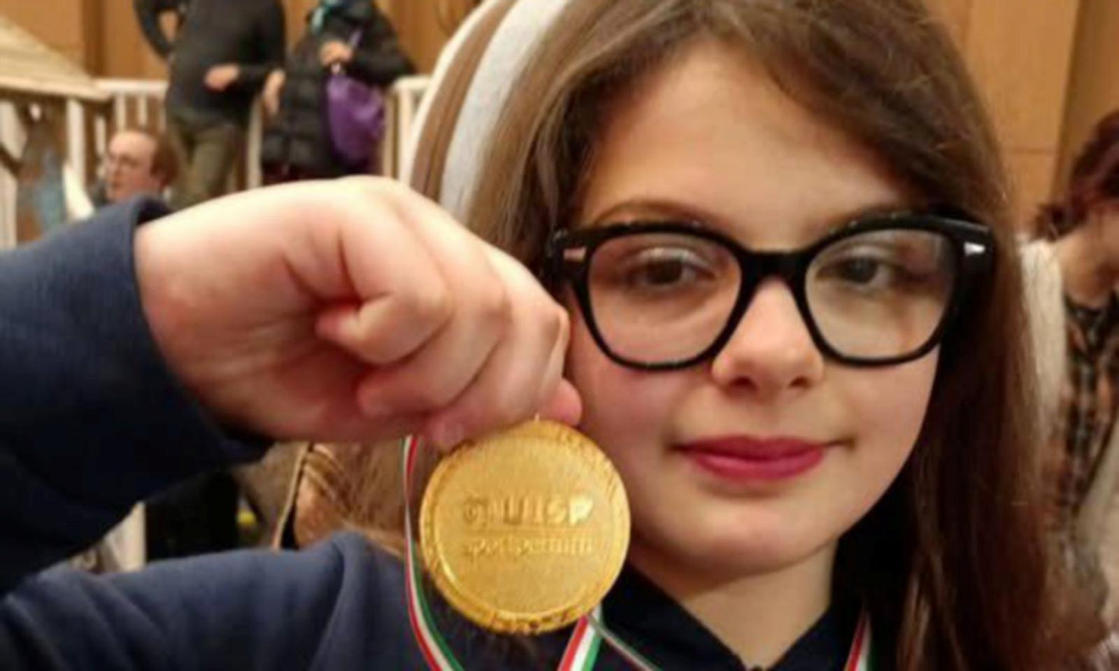 Sofia, giovane esempio sportivo