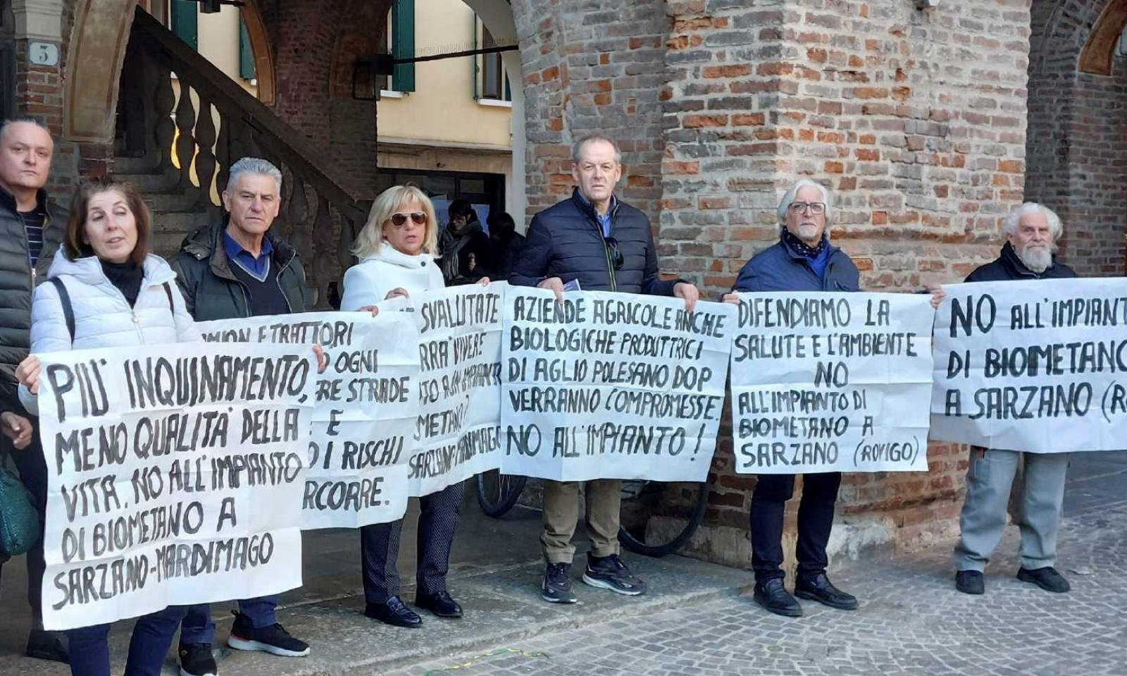 Stop al biogas a Sarzano