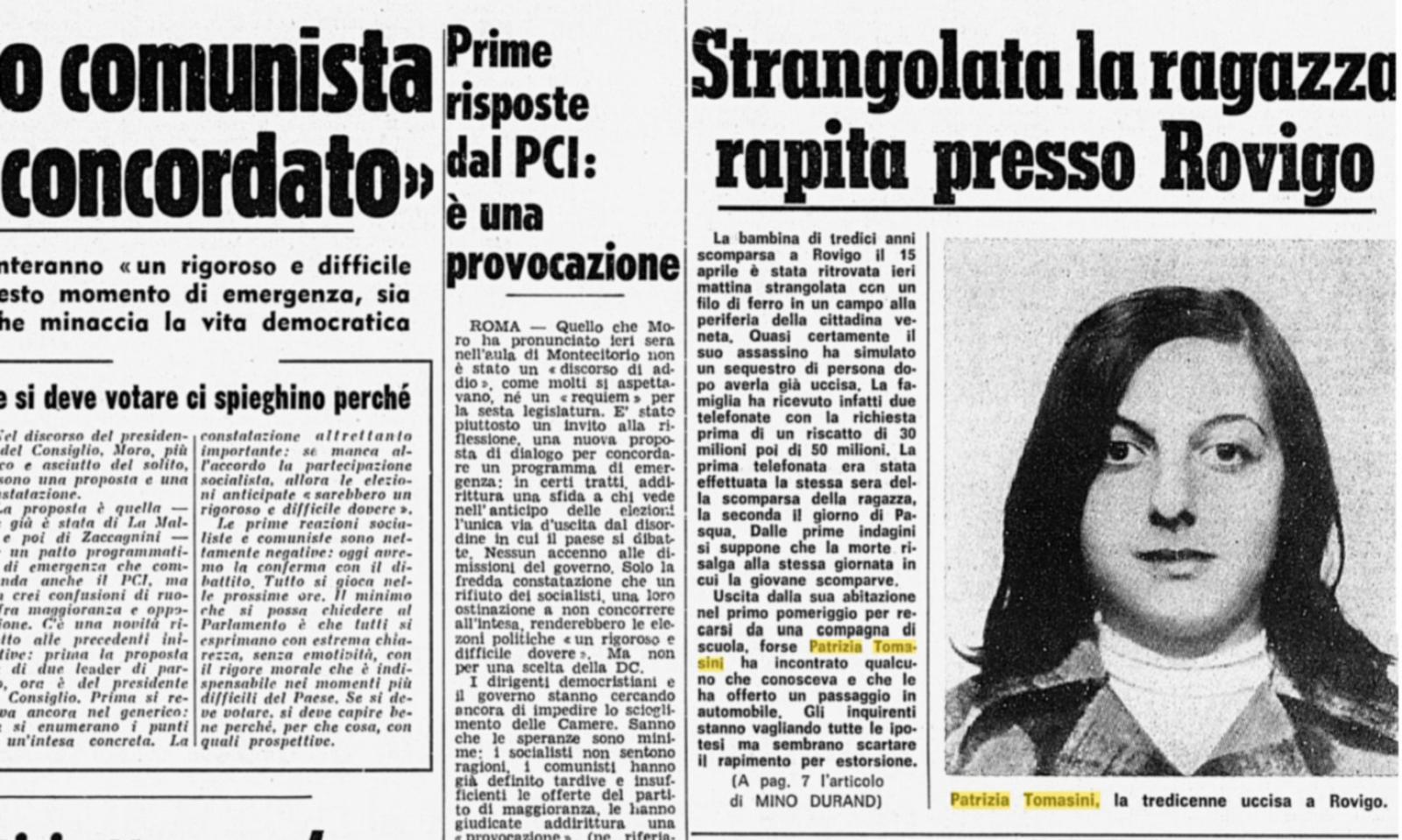 50 anni fa l&rsquo;orrore a Granzette