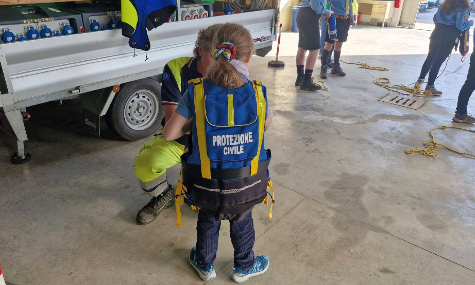 A tu per tu con gli angeli in giallo