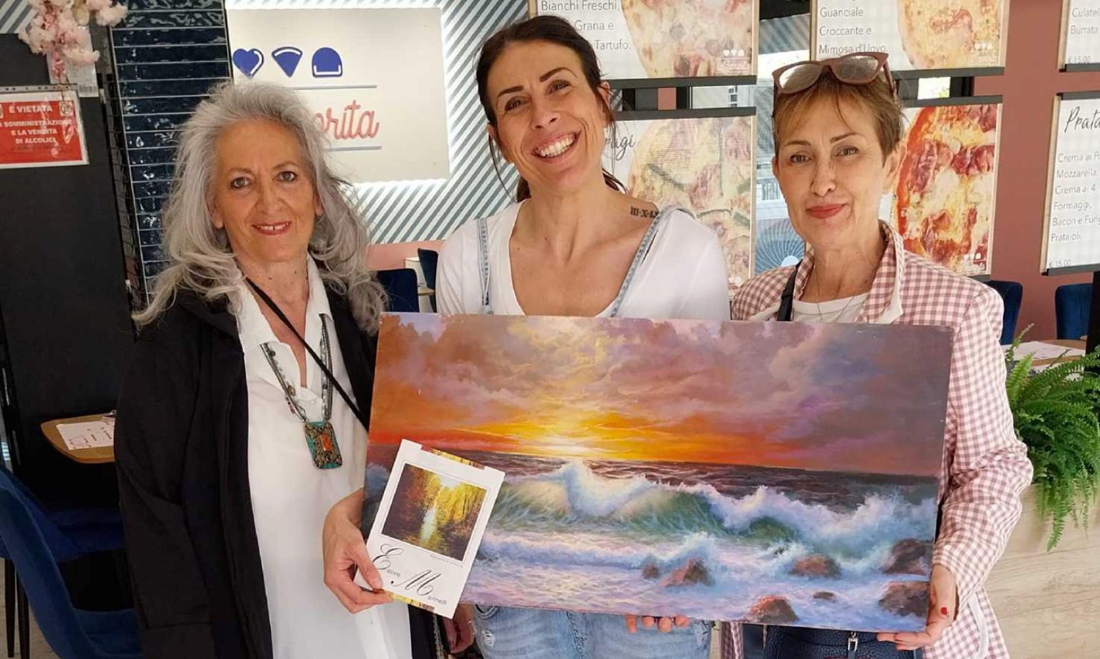 Gli artisti finiscono in vetrina