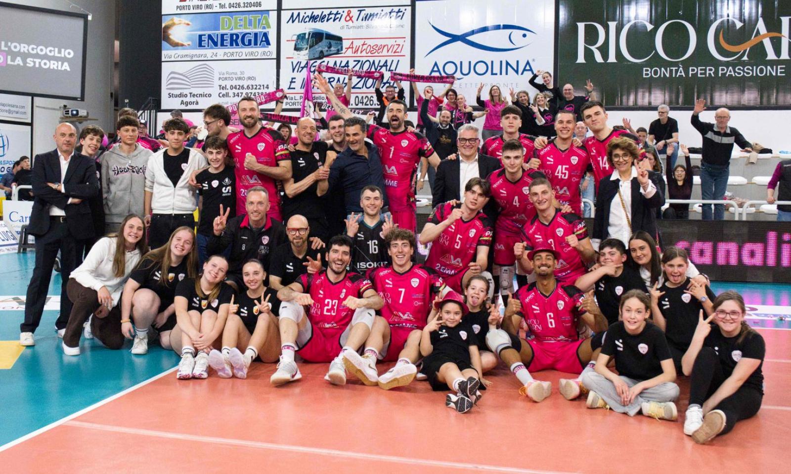 Delta Volley, &ldquo;Mamma mia&rdquo;!