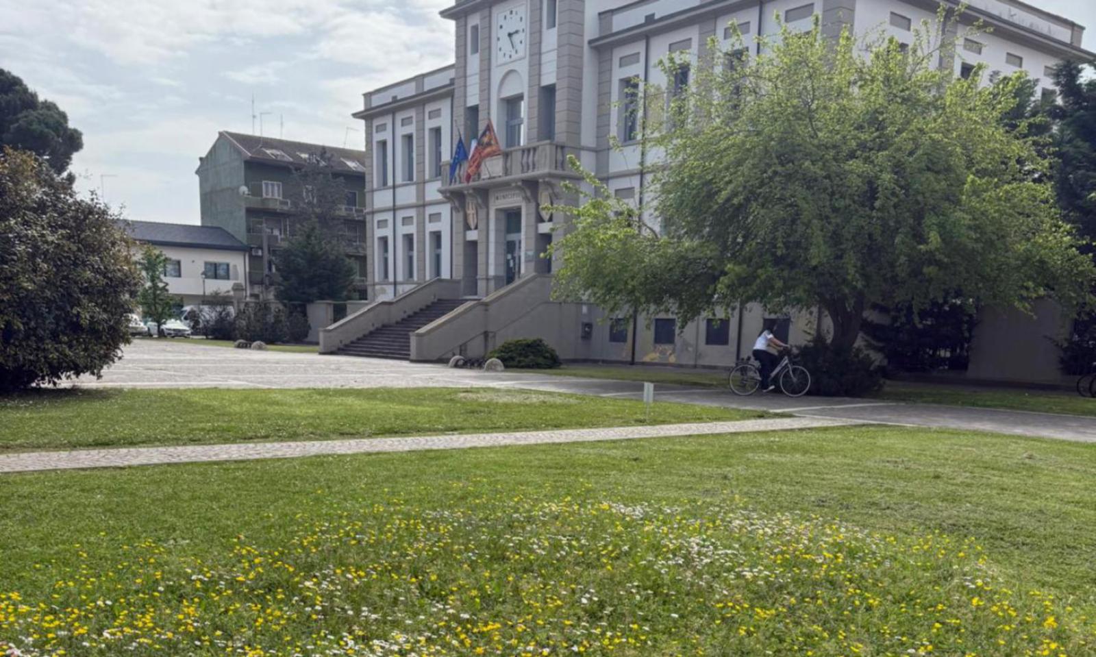 Sfalcio dell&rsquo;erba a met&agrave; 