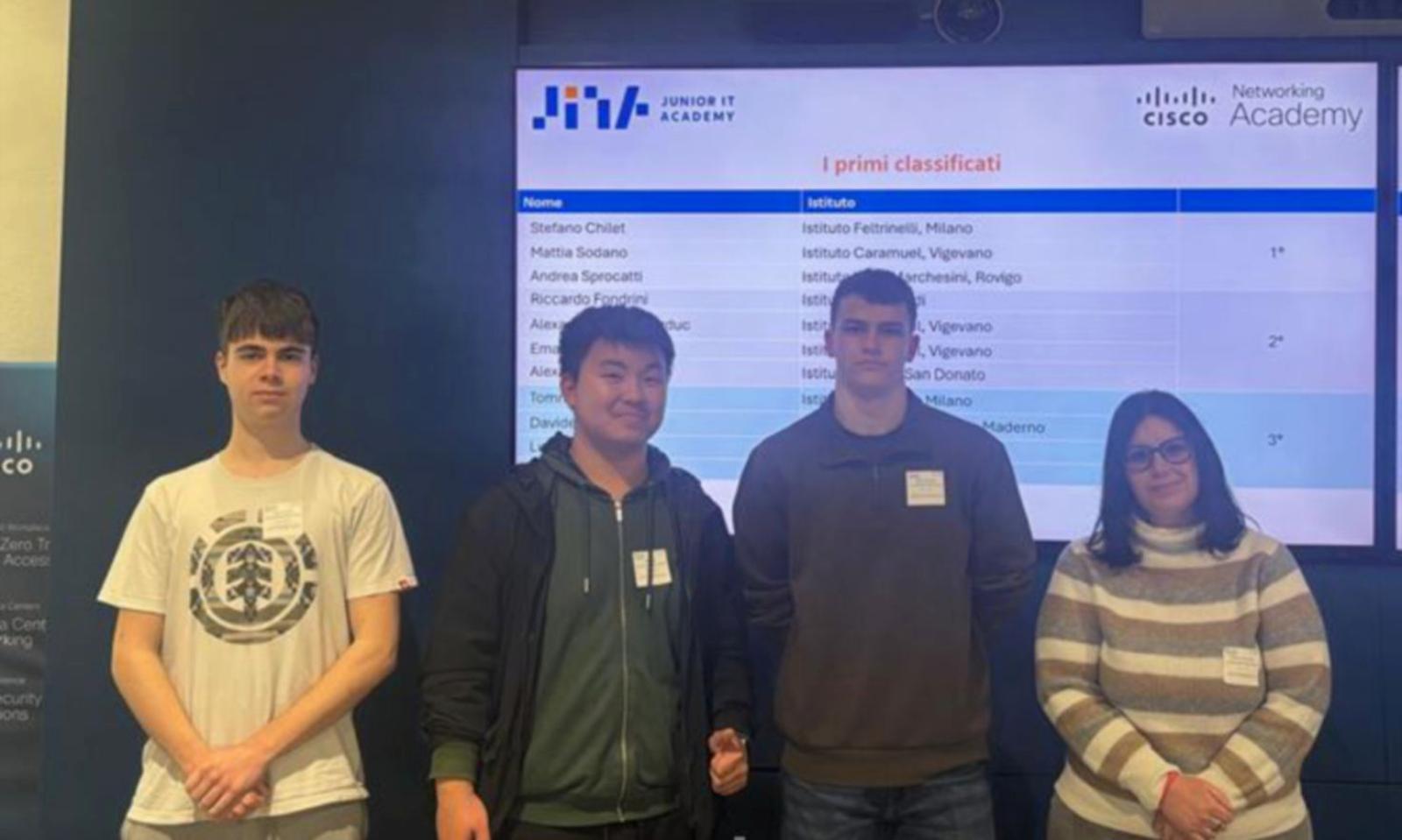 Viola, premio per informatica