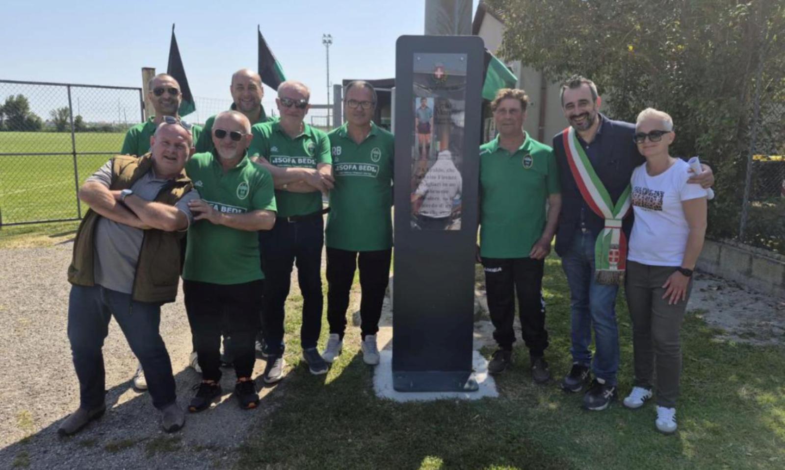 Una targa per il grande Eraldo Mancin