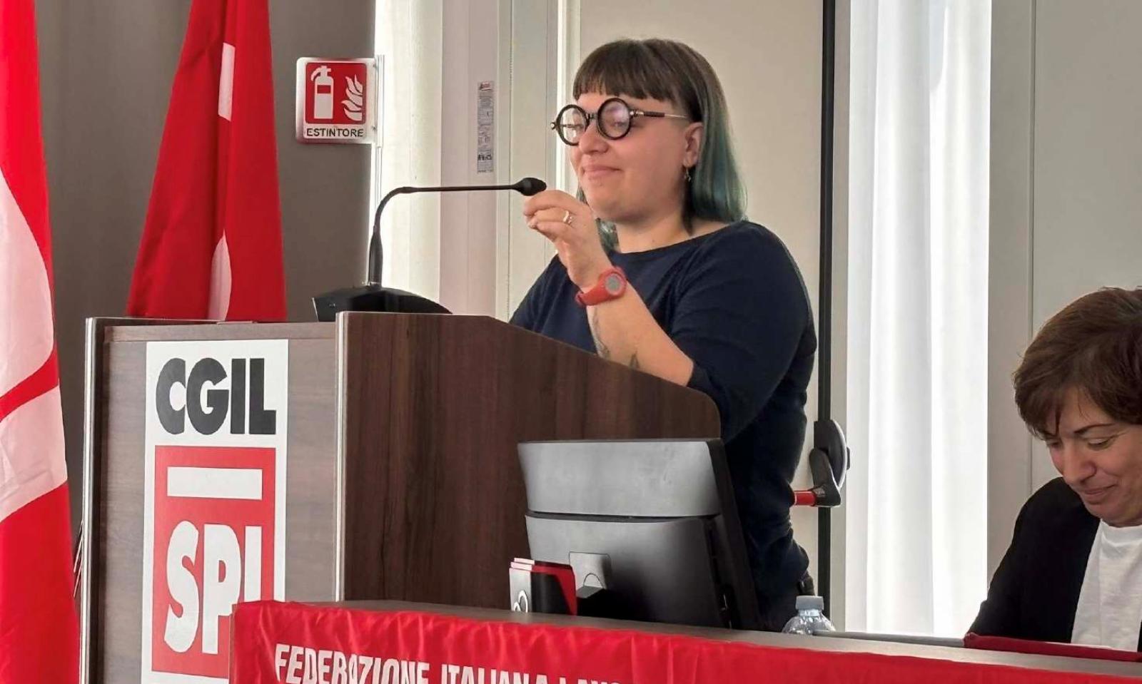 La Filctem a Giulia Roncagalli