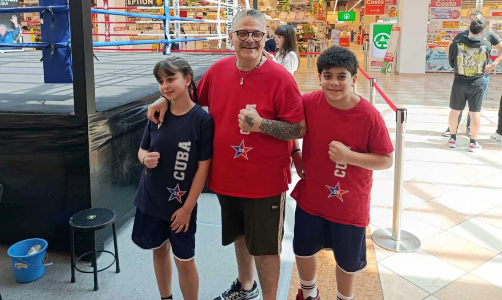 Cuba Boxe sul ring della Fattoria 