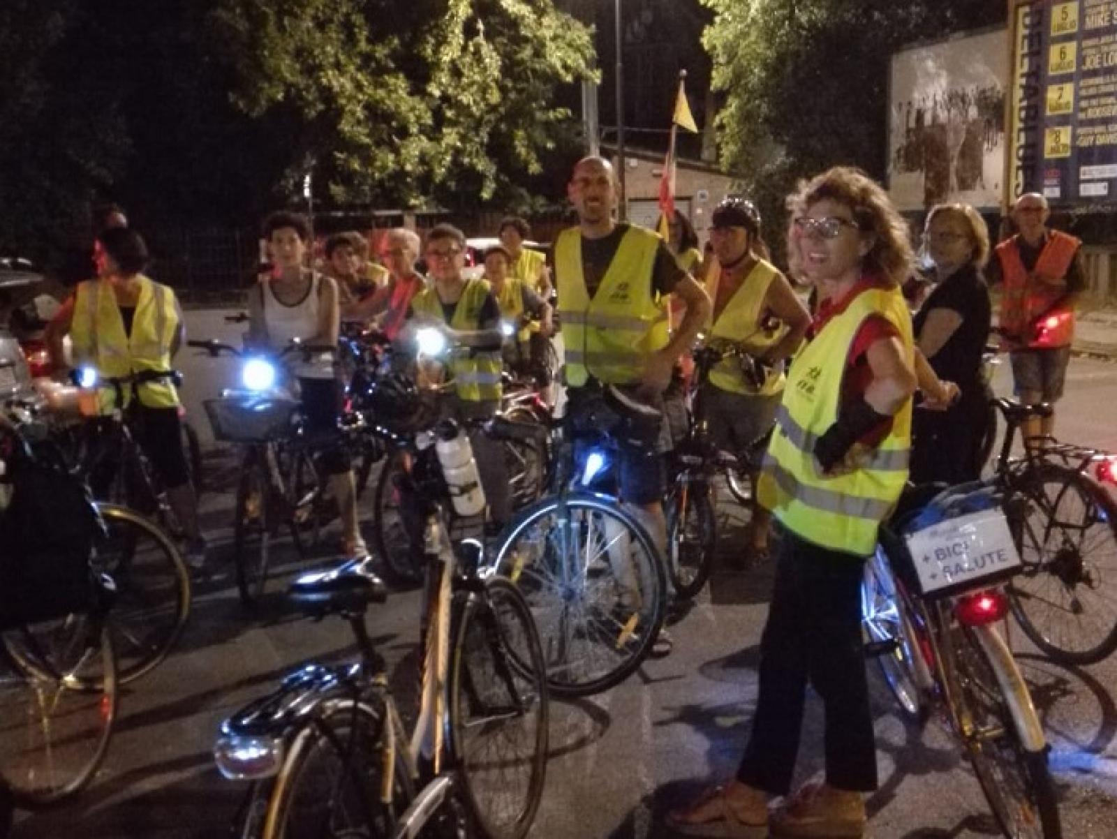 In bicicletta sotto le stelle, dedicata a Dante
