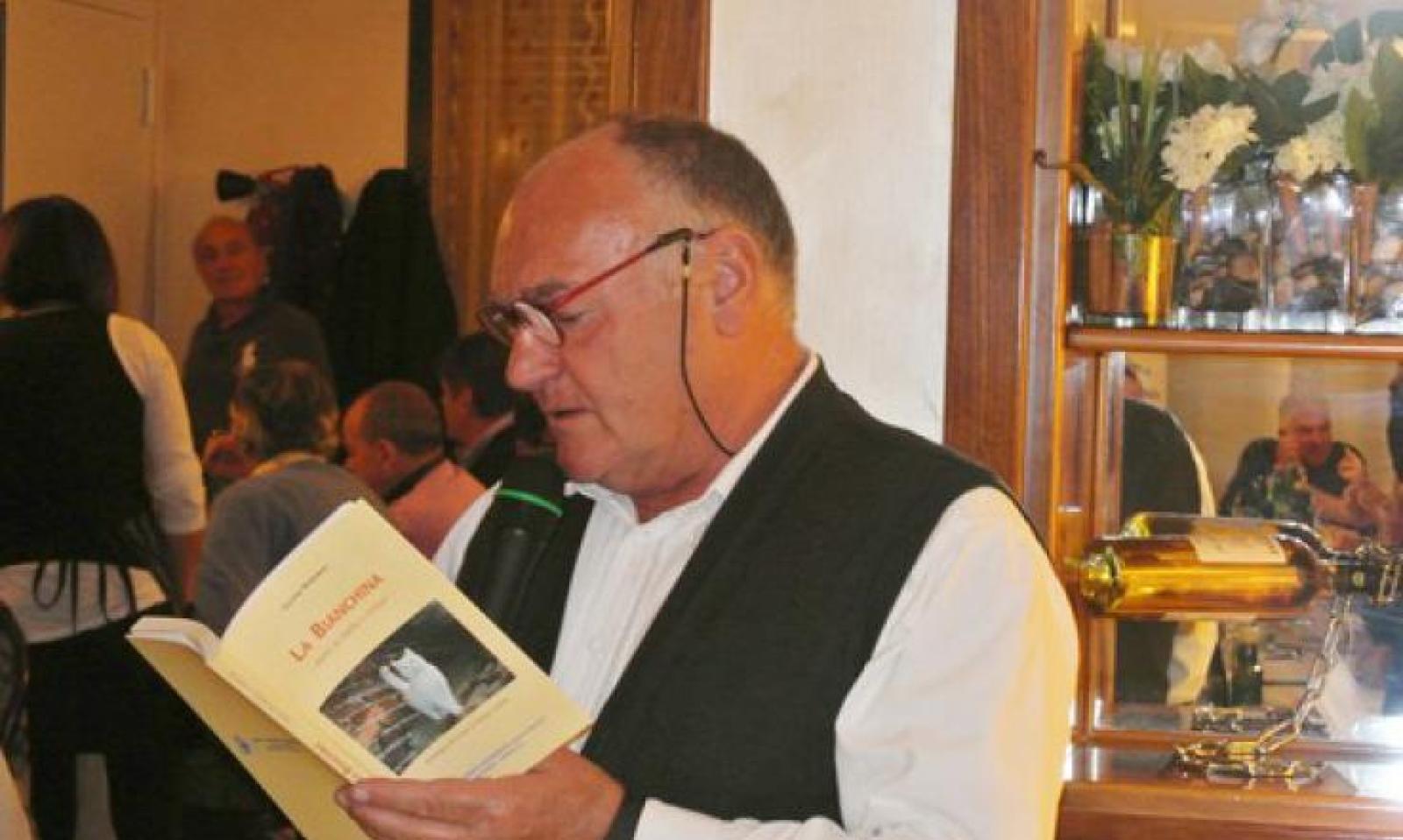 Gianni Sparapan sul palco