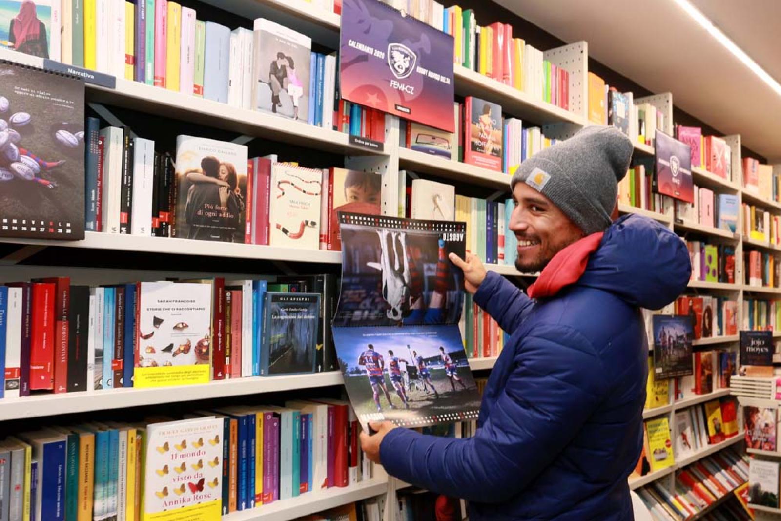 Femi Cz Rugby Rovigo presentazione Calendario Il Libraccio 4