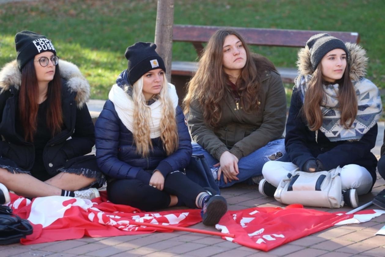 Rete degli Studenti Sciopero Piazza Matteotti 2