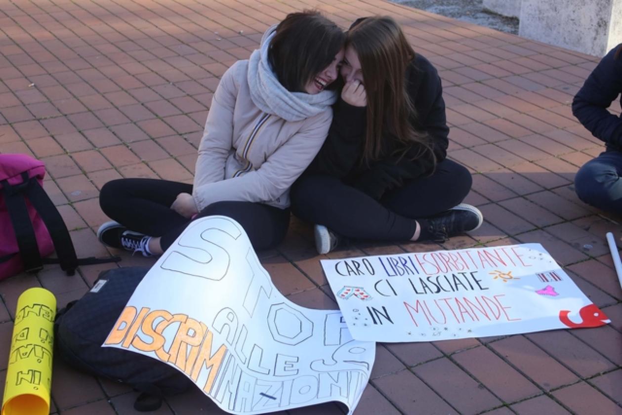 Rete degli Studenti Sciopero Piazza Matteotti 5