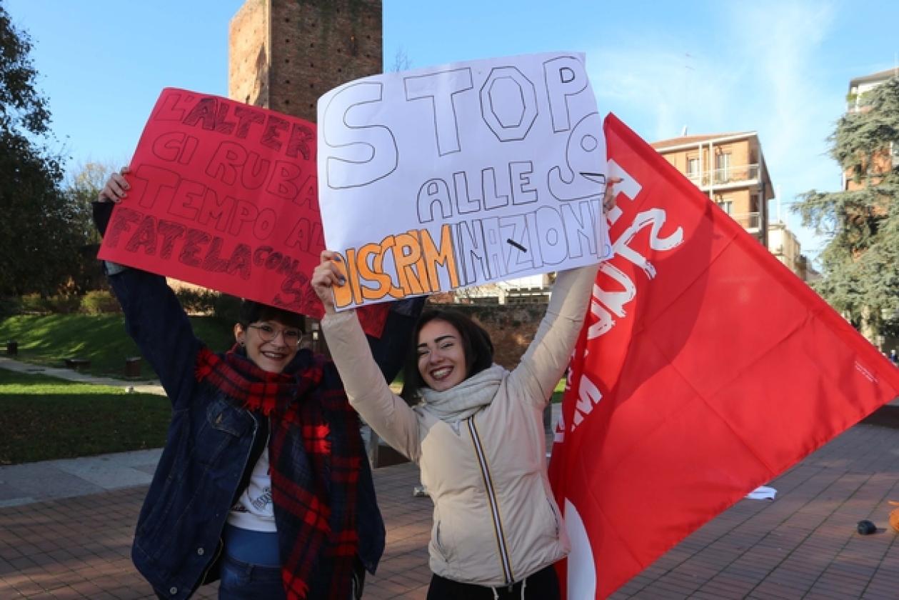 Rete degli Studenti Sciopero Piazza Matteotti 8