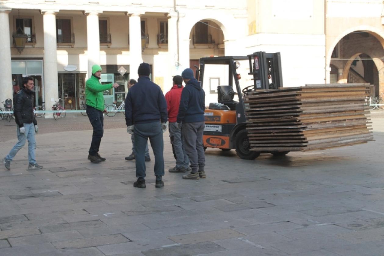 Casette di Natale Piazza Vittorio 1