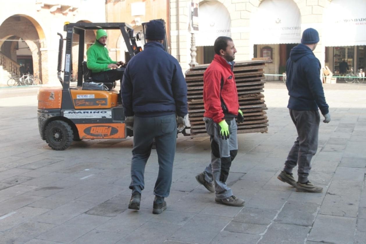 Casette di Natale Piazza Vittorio