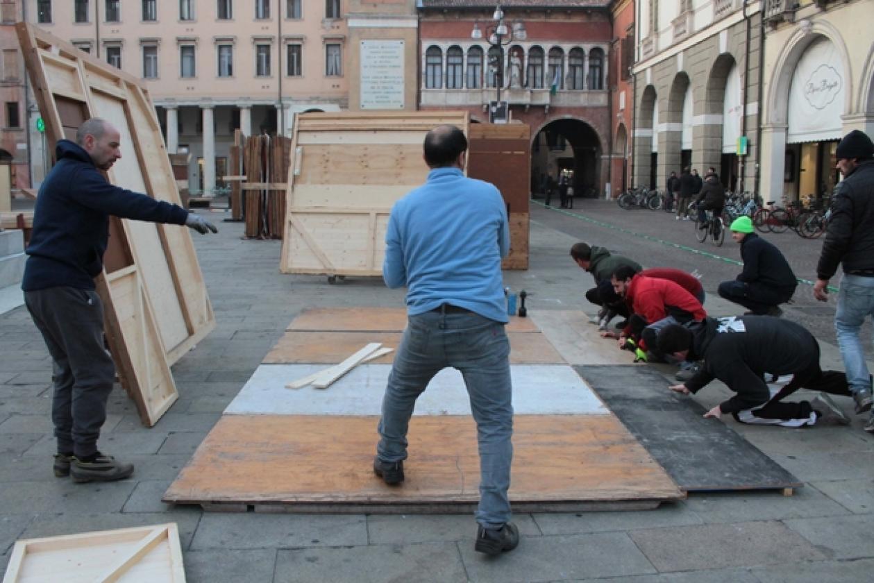 Casette di Natale Piazza Vittorio