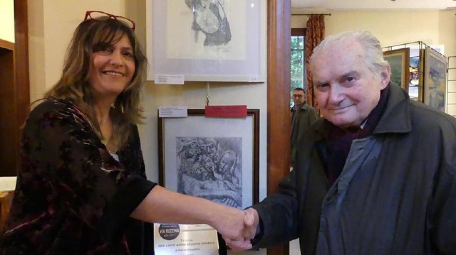 VIA RUZZINA Silvio Casalini vincitore nella sezion