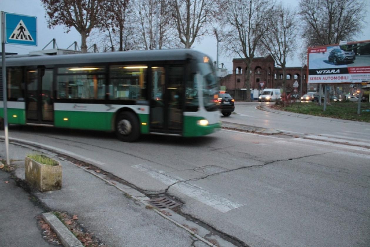 Via de Polzer Striscie Pedonali