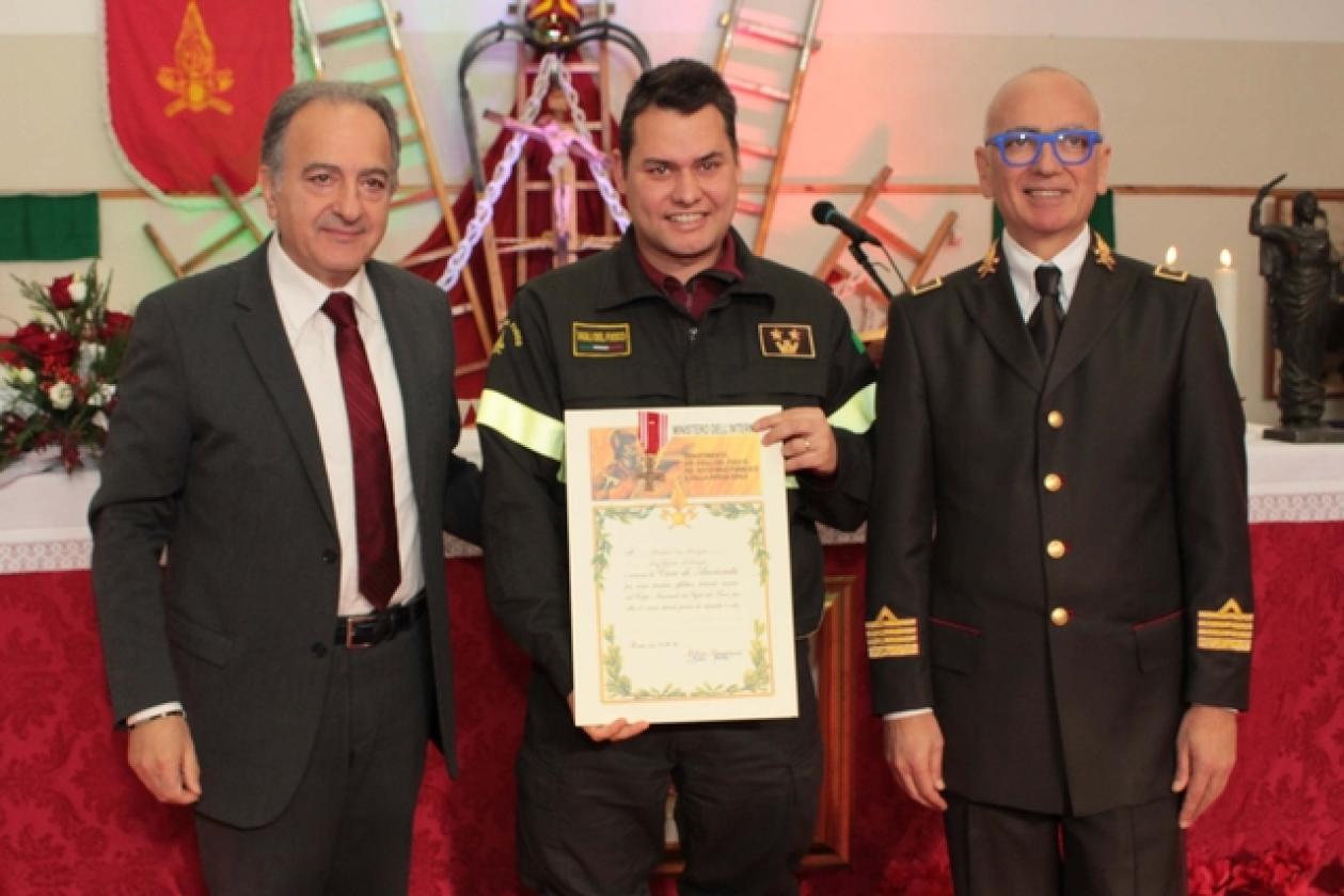Santa Barbara Vigili del Fuoco Fabio Callegari