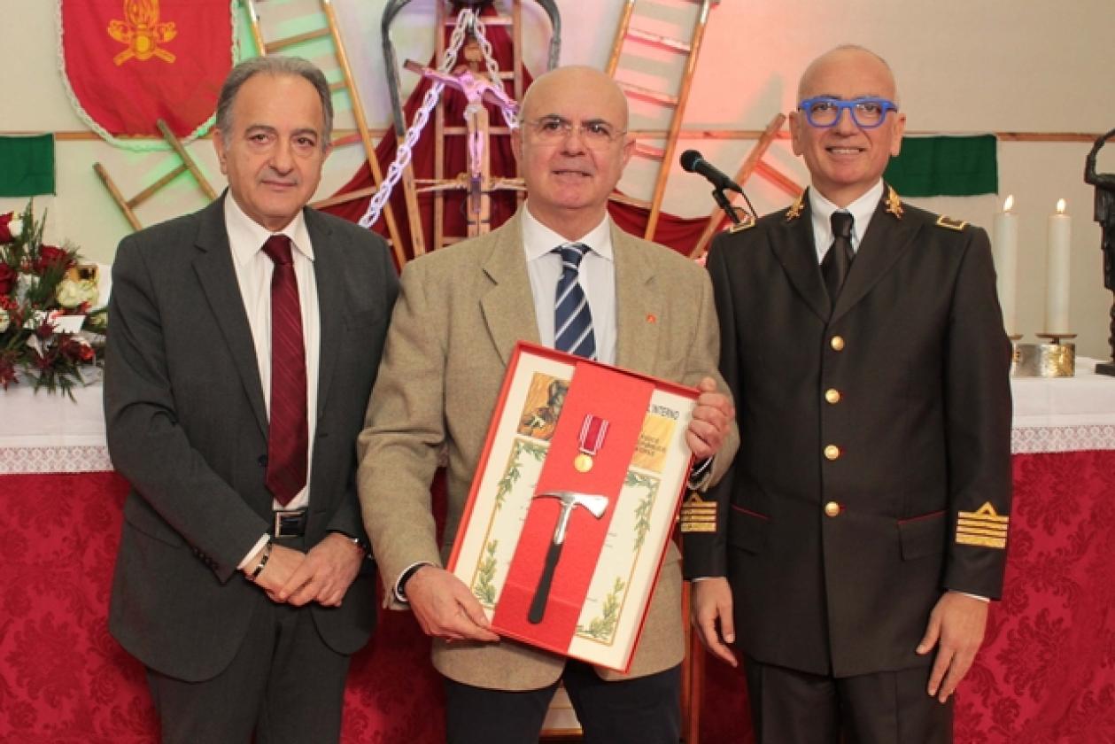 Santa Barbara Vigili del Fuoco Romano Raimondi