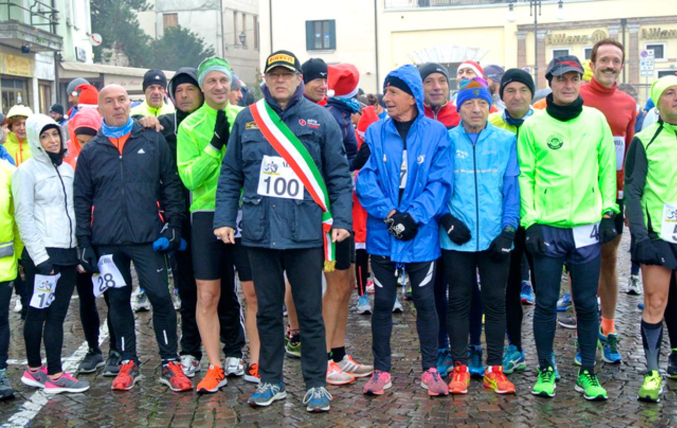 Il sindaco Barbujani da il via alla Adria Run