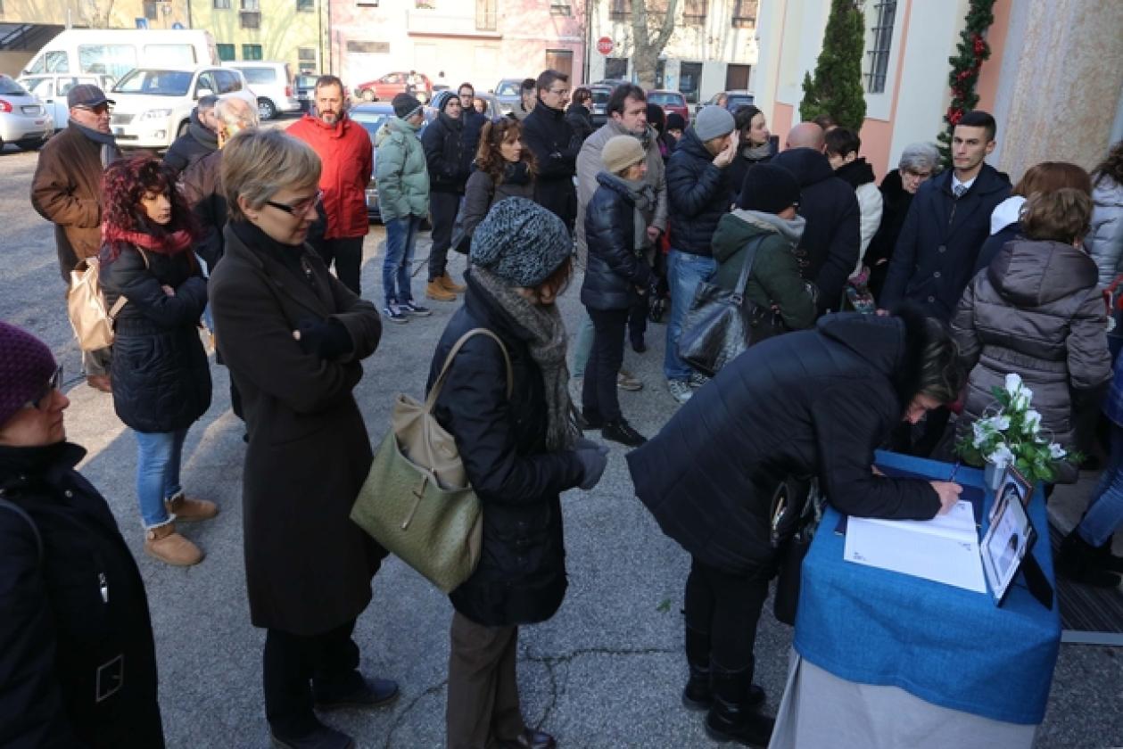 Chiara Grillo funerale San Bortolo 16