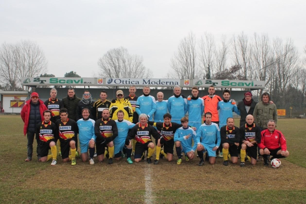 Il gruppo prima di iniziare