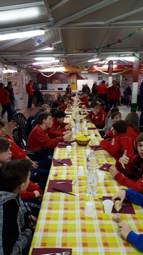 La cena del settore giovanile