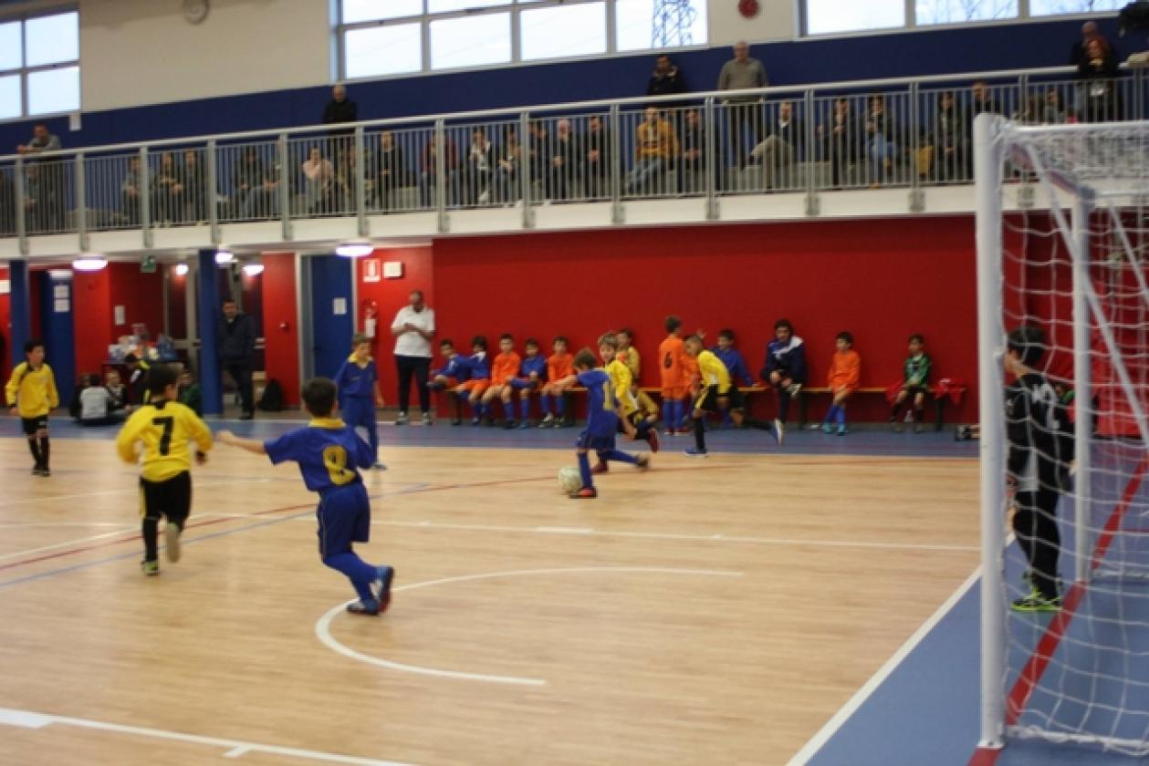 Una fase di gioco e le tribune