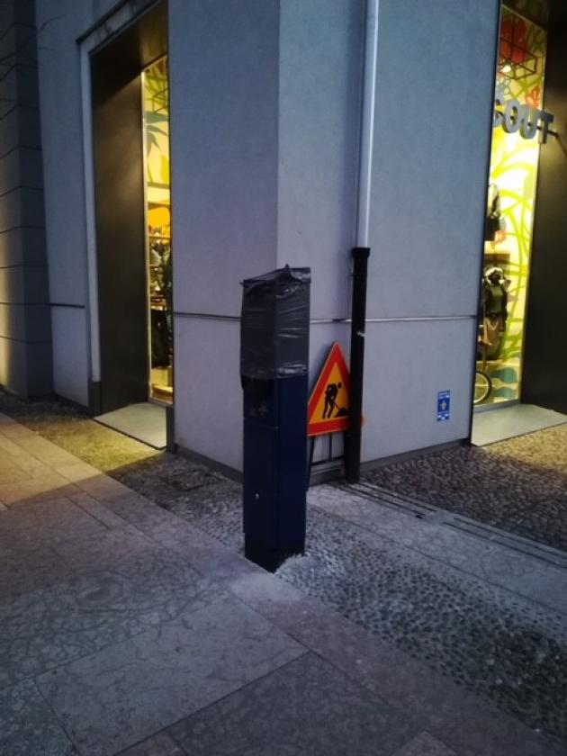 parchimetro palazzo enel