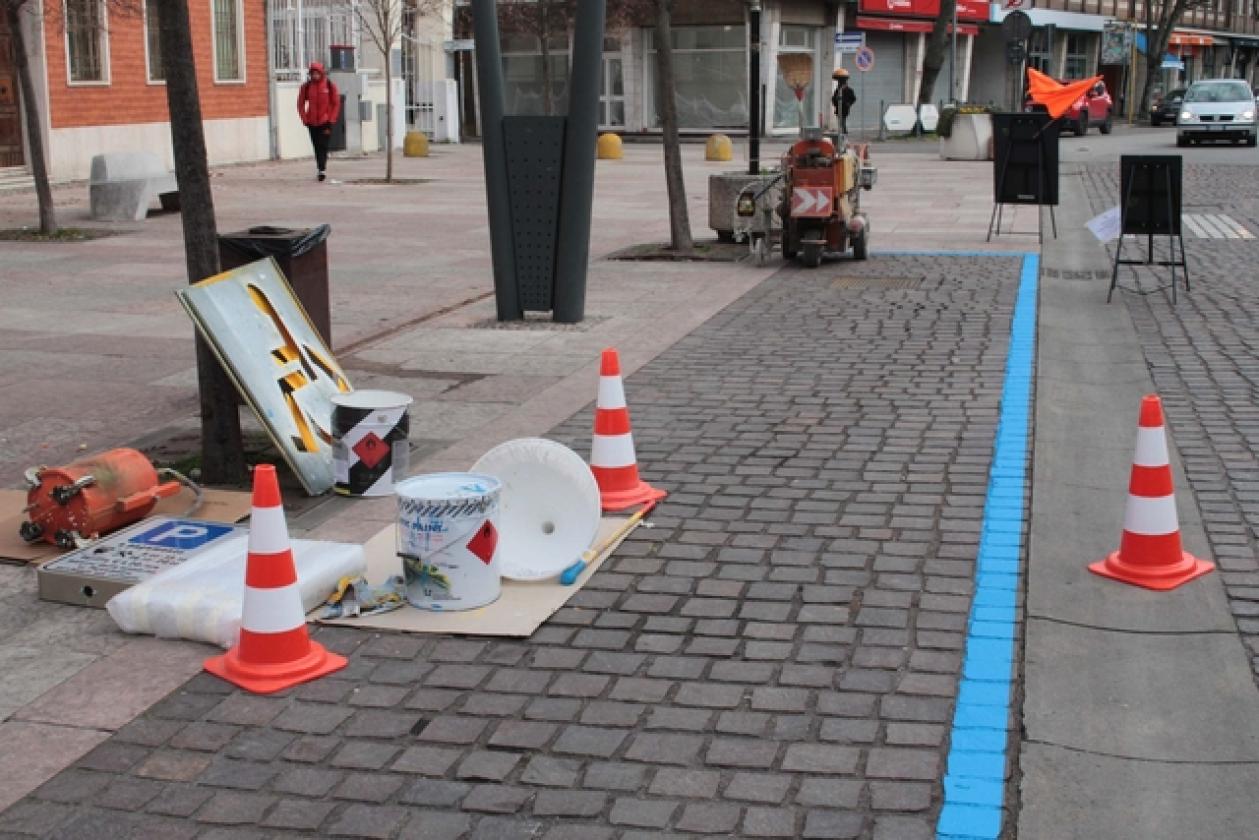 Corso del Popolo Strisce Blu 3