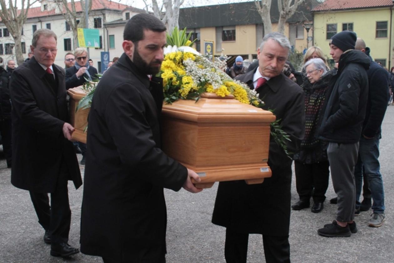 Silvia Vanin funerale San Bortolo 10