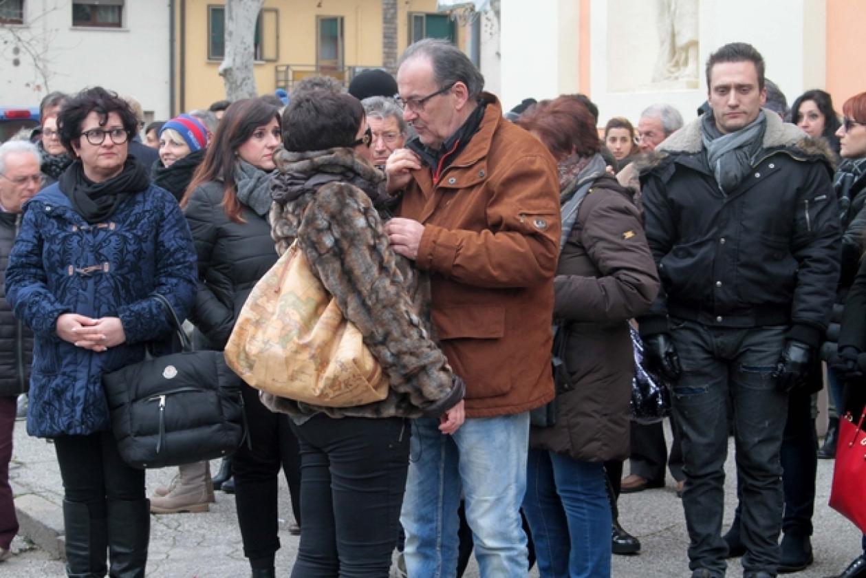 Silvia Vanin funerale San Bortolo 2
