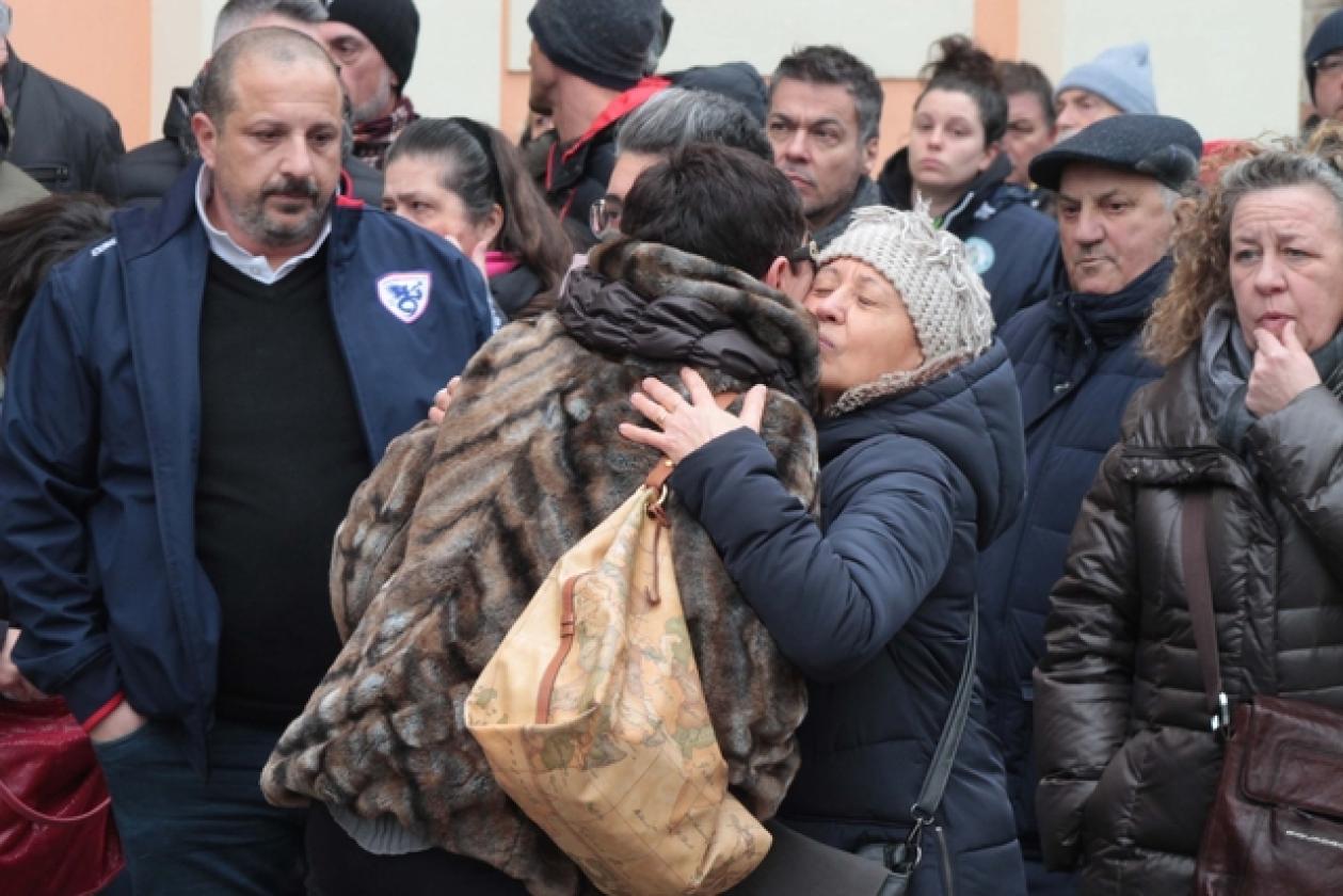 Silvia Vanin funerale San Bortolo 5