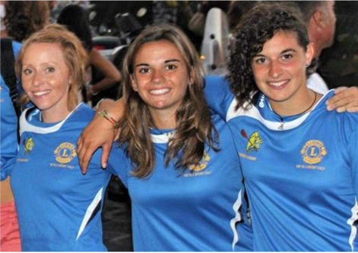 Aneta Andziak, Chiara Trevisan e Maddalena Lago