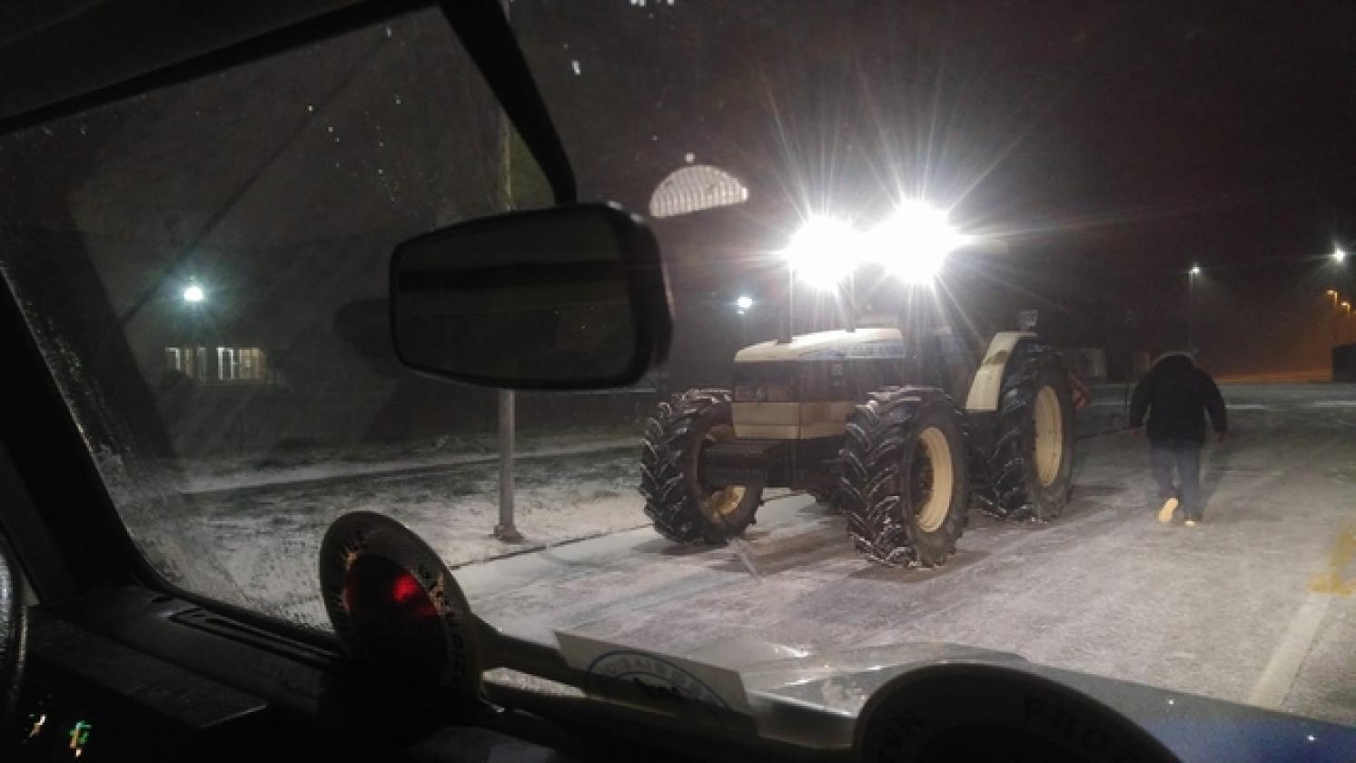 neve taglio di Po