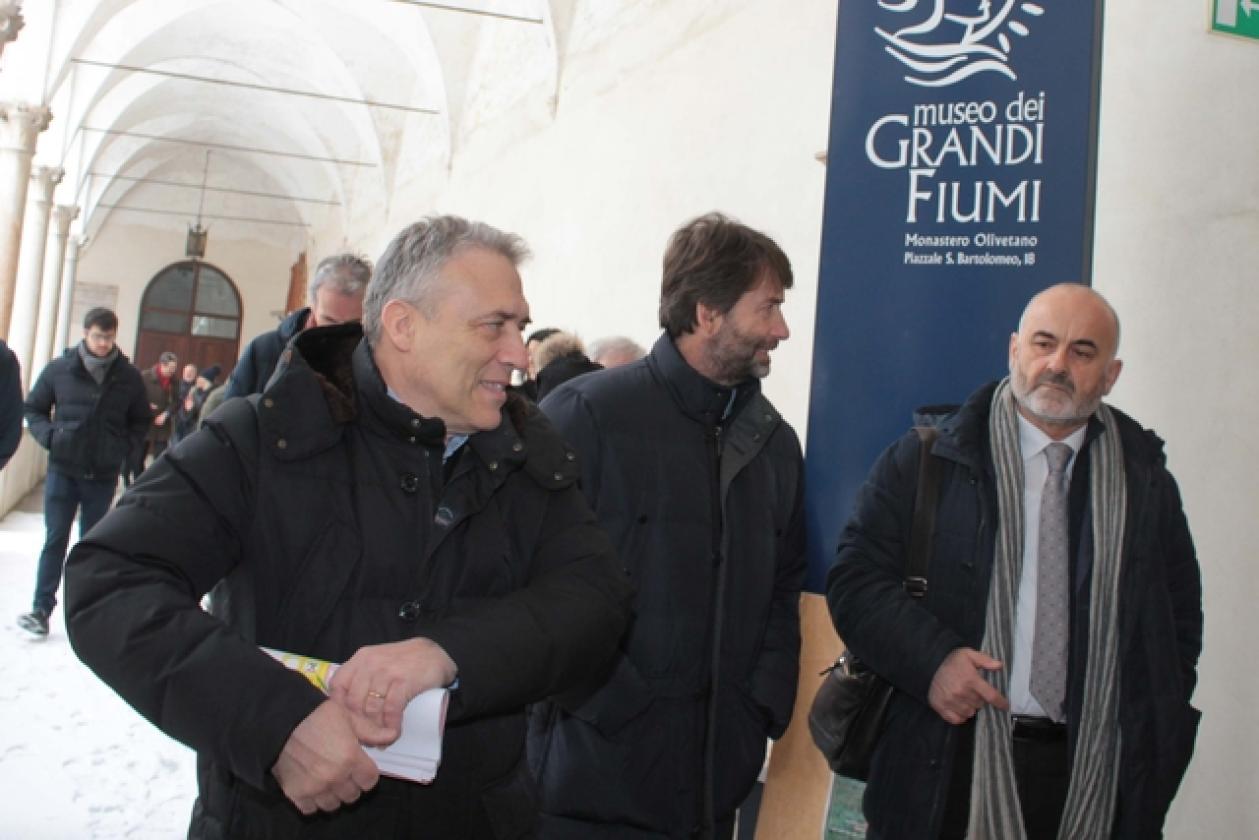 Dario Franceschini Ministro Museo dei Grandi Fiumi