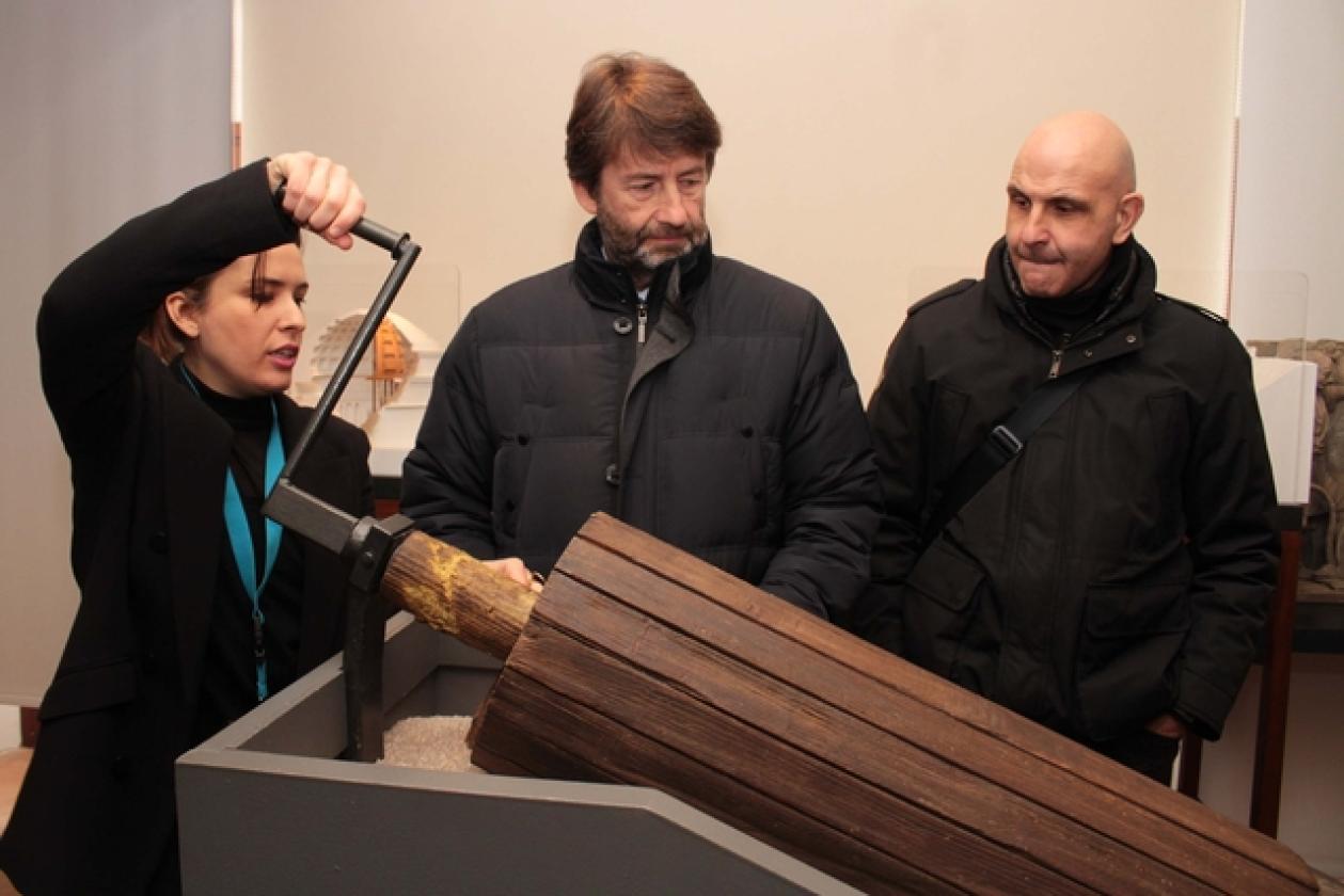 Dario Franceschini Ministro Museo dei Grandi Fiumi