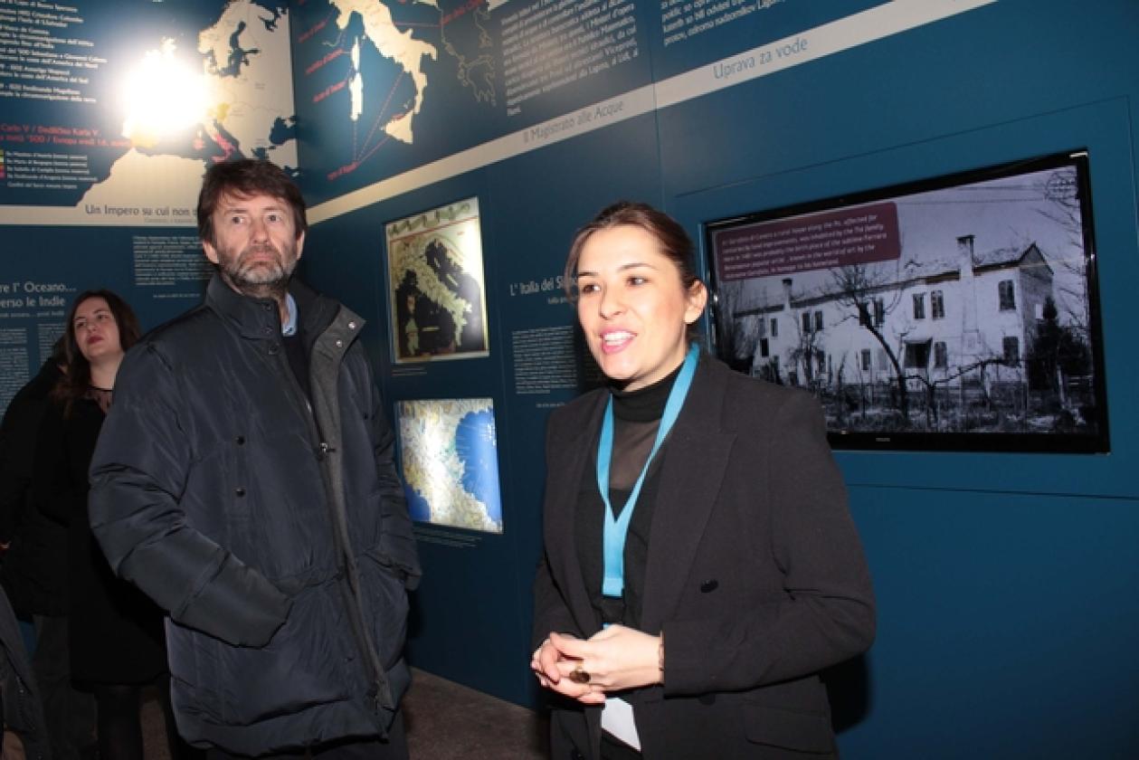 Dario Franceschini Ministro Museo dei Grandi Fiumi