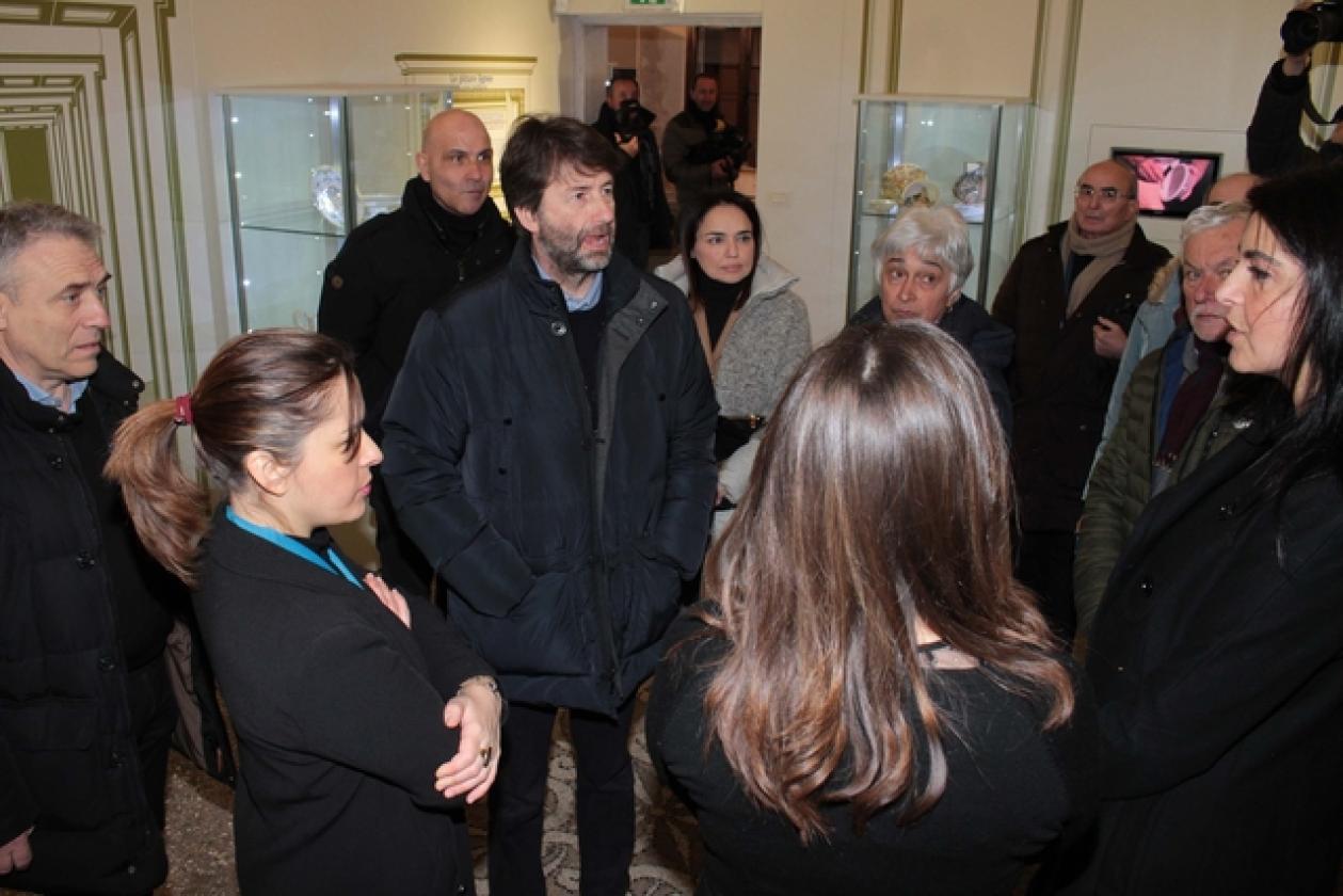 Dario Franceschini Ministro Museo dei Grandi Fiumi