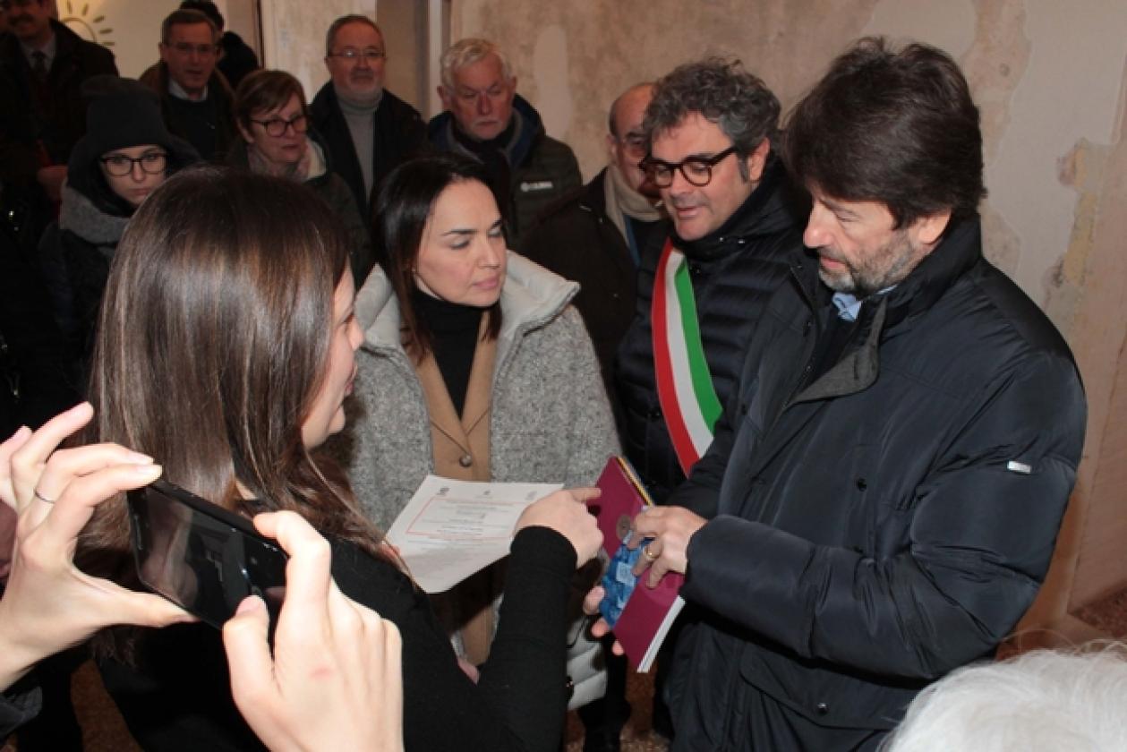 Dario Franceschini Ministro Museo dei Grandi Fiumi