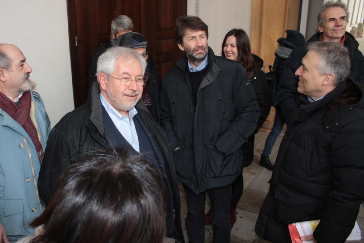 Dario Franceschini Ministro Museo dei Grandi Fiumi