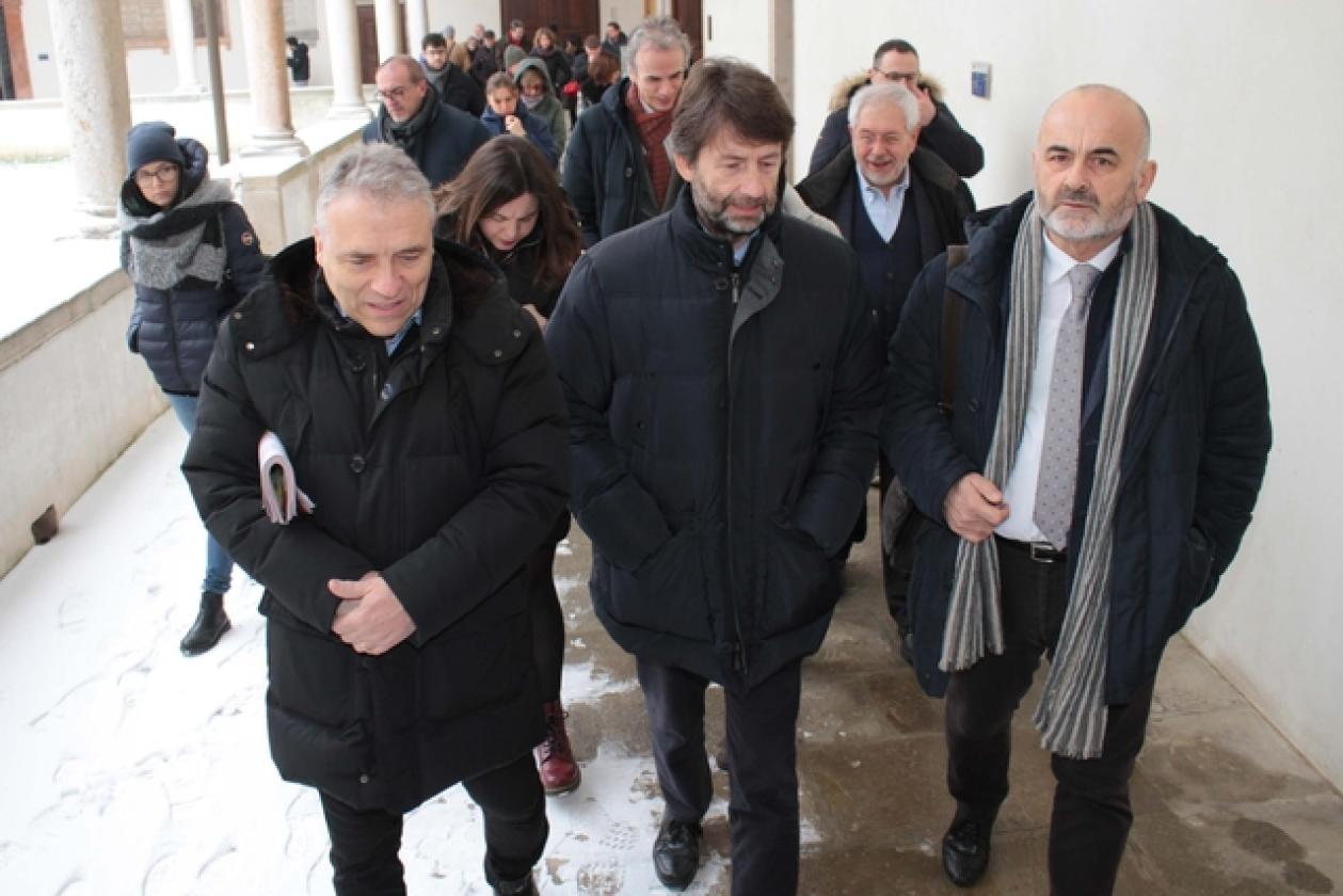 Dario Franceschini Ministro Museo dei Grandi Fiumi