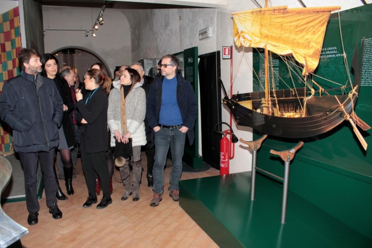 Dario Franceschini Ministro Museo dei Grandi Fiumi