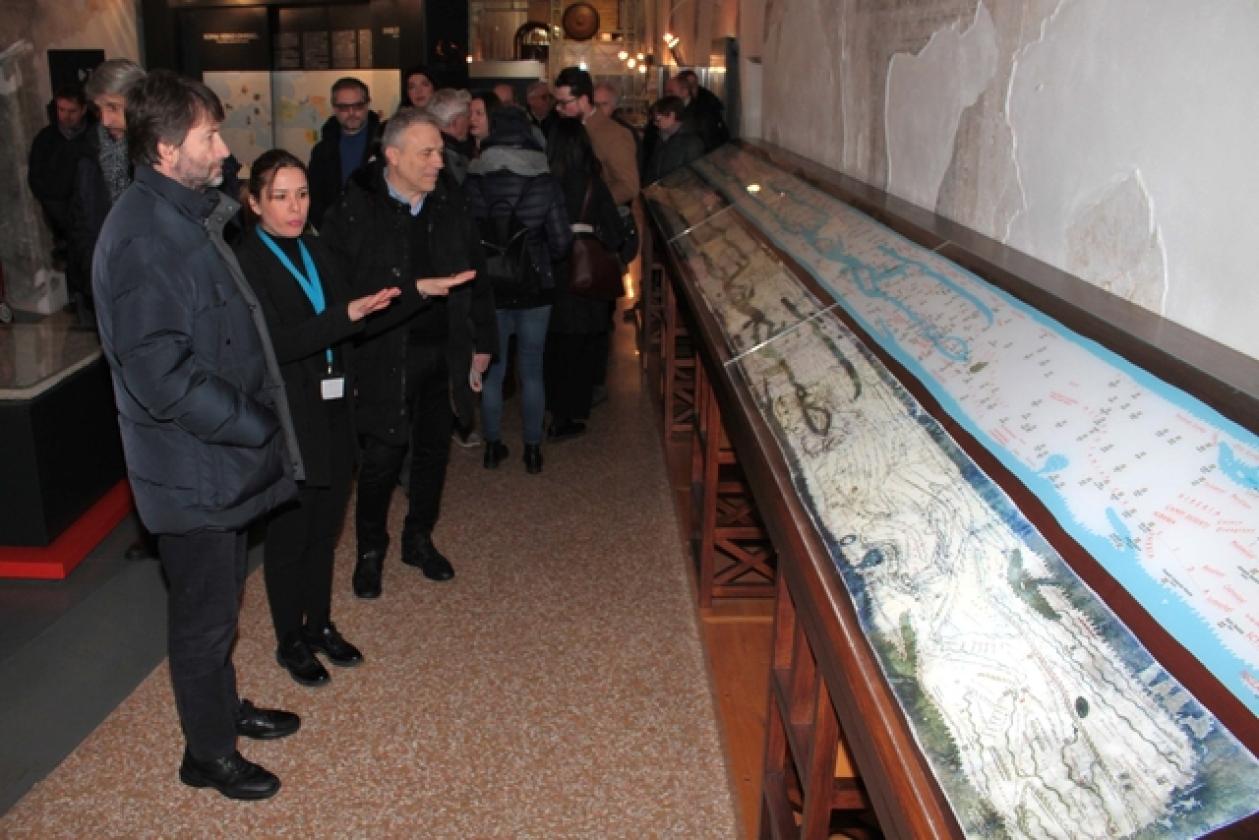 Dario Franceschini Ministro Museo dei Grandi Fiumi